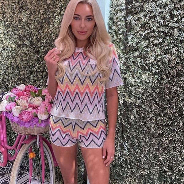 casual women loose knitting zig zag knit women sets 210302, White
casual women loose knitting zig zag knit women sets 210302, White