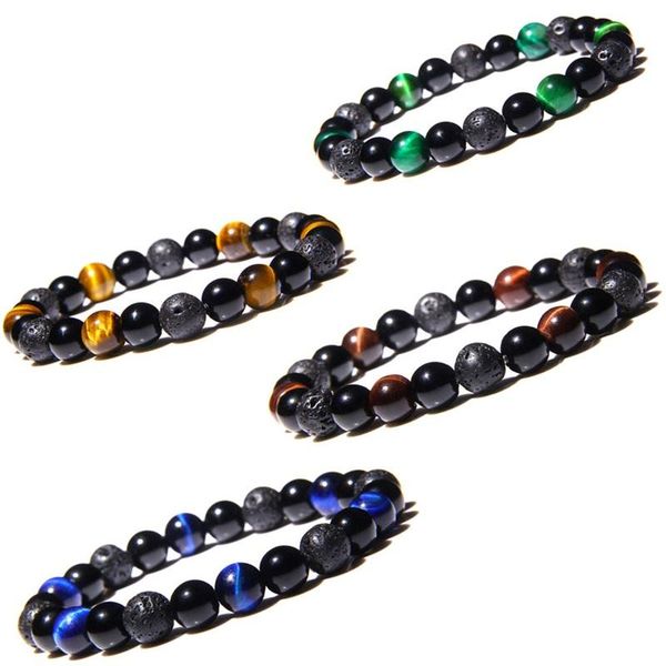 natural stone beads bracelets for women men lava rock tiger eye healing energy beaded chains bangle fashion jewelry gift, Black
natural stone beads bracelets for women men lava rock tiger eye healing energy beaded chains bangle fashion jewelry gift, Black
