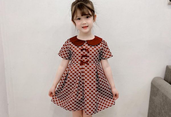 2022 summer new girls' foreign style short sleeve dress children's baby print lapel princess skirt, Red;yellow
2022 summer new girls' foreign style short sleeve dress children's baby print lapel princess skirt, Red;yellow