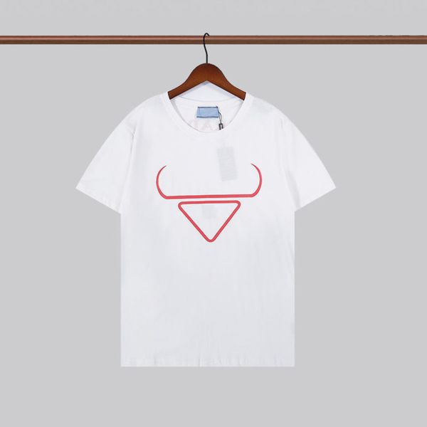 fashion luxury mens t shirts classic designer tees brand p triangle print year of the ox limited style t-shirt combed cotton comfortable wo, White;black
fashion luxury mens t shirts classic designer tees brand p triangle print year of the ox limited style t-shirt combed cotton comfortable wo, White;black