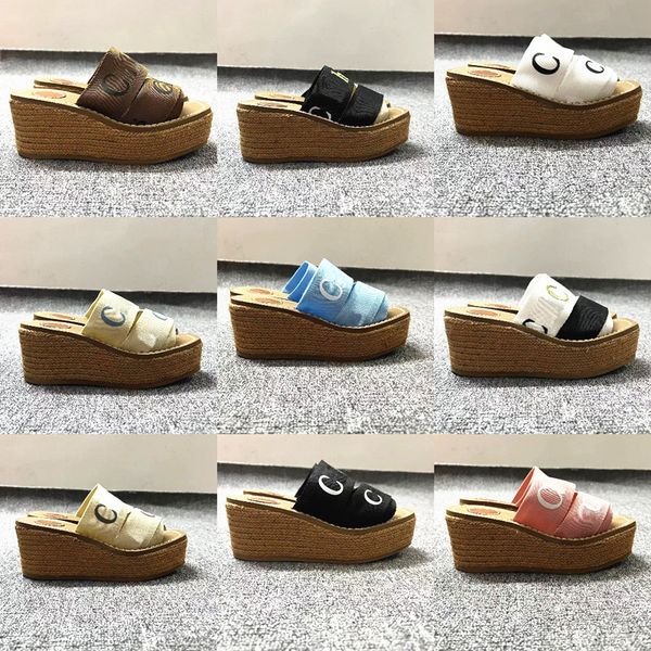 2022 new designer women high heel slippers mules hi sandals luxury straw sole platform slides fashion open toe beach slide ladies elevate no, Black
2022 new designer women high heel slippers mules hi sandals luxury straw sole platform slides fashion open toe beach slide ladies elevate no, Black