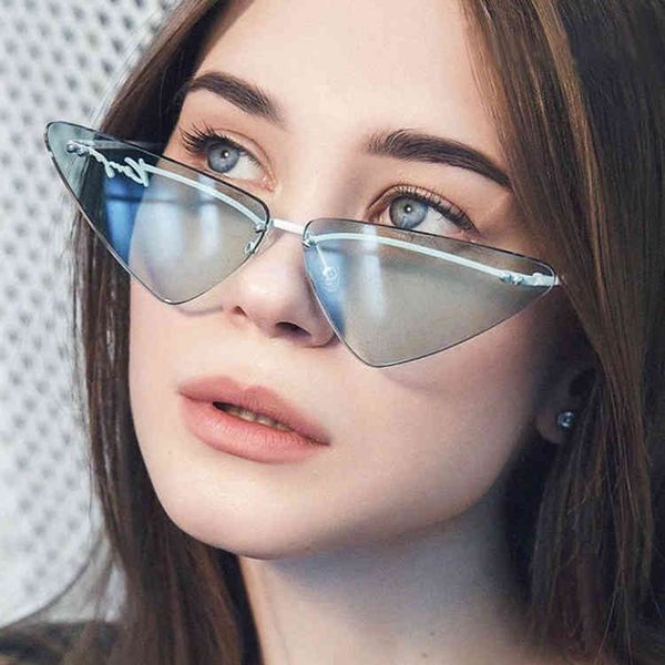 metal triangle cat's eye sunglass 2021 new ocean sunglass ins personalized sunglass women's fashion, White;black
metal triangle cat's eye sunglass 2021 new ocean sunglass ins personalized sunglass women's fashion, White;black