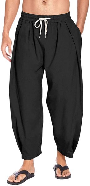 mens linen pants loose fit lightweight elastic waist beach trousers summer jogger yoga pants sweatpants with pockets b6vd#, White;black
mens linen pants loose fit lightweight elastic waist beach trousers summer jogger yoga pants sweatpants with pockets b6vd#, White;black