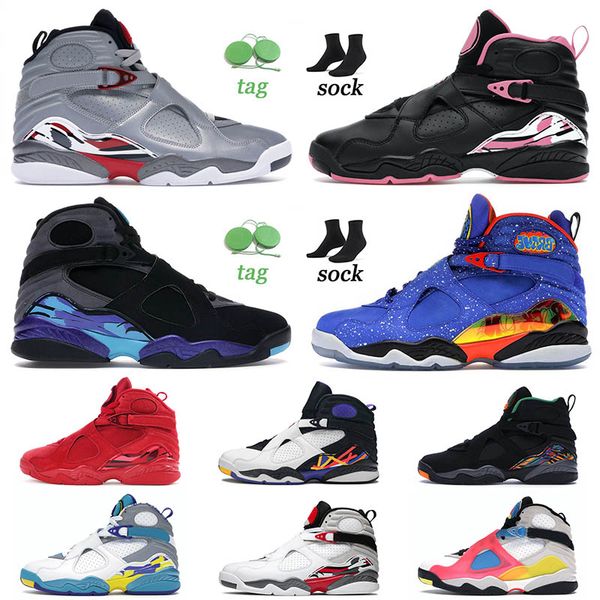 wholesale new 8 aqua chrome basketball shoes 8s reflective quai 54 men women countown pack playoff raid snowflake pinksicle jumpman athletic, White;red
wholesale new 8 aqua chrome basketball shoes 8s reflective quai 54 men women countown pack playoff raid snowflake pinksicle jumpman athletic, White;red