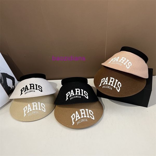 balencaigass designers hat baseball s caps catwalk style english alphabet empty straw hat paris home wide brim uv protection holiday roofles, Blue;gray
balencaigass designers hat baseball s caps catwalk style english alphabet empty straw hat paris home wide brim uv protection holiday roofles, Blue;gray