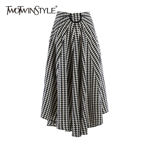 irregular striped skirt for women high waist hit color ruched midi elegant skirts female fashion clothing 210423, Black
irregular striped skirt for women high waist hit color ruched midi elegant skirts female fashion clothing 210423, Black