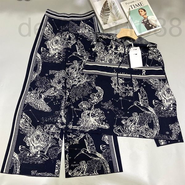 women's two piece pants designer d family knitted casual suit women's loose hooded high waist fashion wide leg pants 2022 new wool, White
women's two piece pants designer d family knitted casual suit women's loose hooded high waist fashion wide leg pants 2022 new wool, White