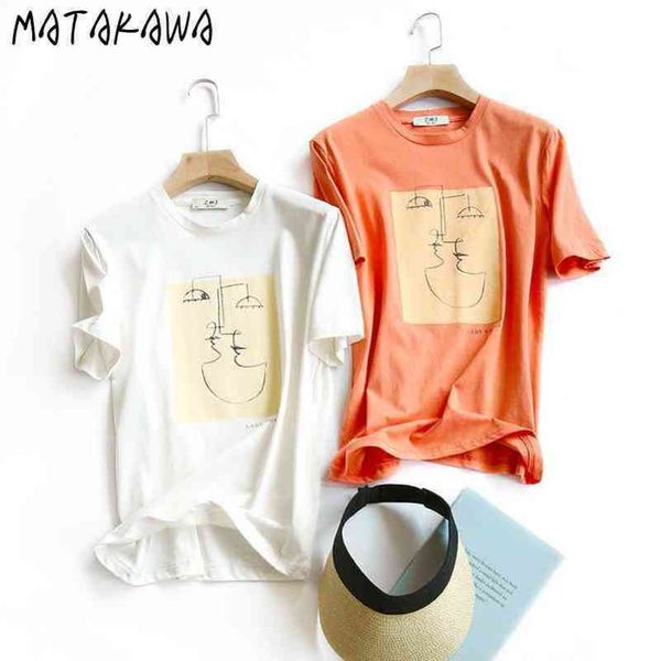 cotton woman tshirts shortsleeved tshirt women spring wear s clothing casual oneck t shirt for 210506, White
cotton woman tshirts shortsleeved tshirt women spring wear s clothing casual oneck t shirt for 210506, White