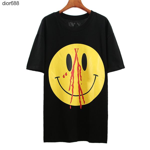 version of vloness new york pop guerrilla shop limited smile face short sleeve women loose bf couple t-shirt men, White;black
version of vloness new york pop guerrilla shop limited smile face short sleeve women loose bf couple t-shirt men, White;black