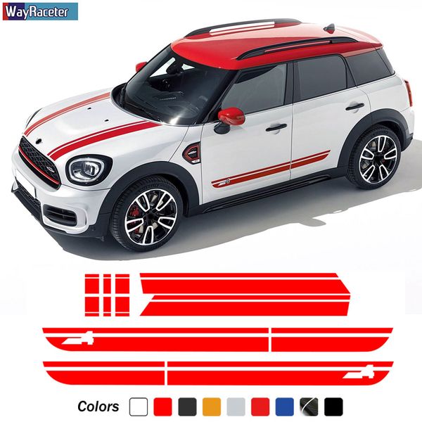 car hood decal bonnet band rear trunk body kit side stripes skirt sticker for mini countryman f60 cooper jcw accessories
car hood decal bonnet band rear trunk body kit side stripes skirt sticker for mini countryman f60 cooper jcw accessories