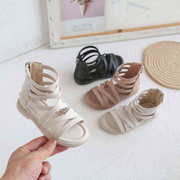 girls sandals soft bottom summer high new children high roman shoes baby teen girls gladiator beach shoes fashion size 26-36 g220512, Black;red
girls sandals soft bottom summer high new children high roman shoes baby teen girls gladiator beach shoes fashion size 26-36 g220512, Black;red
