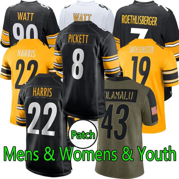 mens george pickens 8 kenny pickett tj watt football jersey 24 joey porter jr franco najee harris troy polamalu minkah fitzpatrick pat freie
mens george pickens 8 kenny pickett tj watt football jersey 24 joey porter jr franco najee harris troy polamalu minkah fitzpatrick pat freie