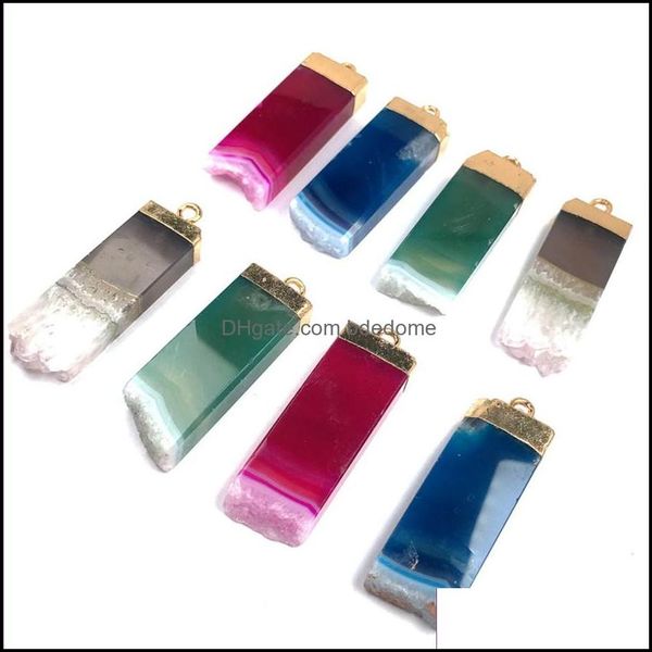 pendant necklaces pendants jewelry 10 pcs gold plated irregar shape rec many colors agate for gift ethnic dhcmt, Silver
pendant necklaces pendants jewelry 10 pcs gold plated irregar shape rec many colors agate for gift ethnic dhcmt, Silver