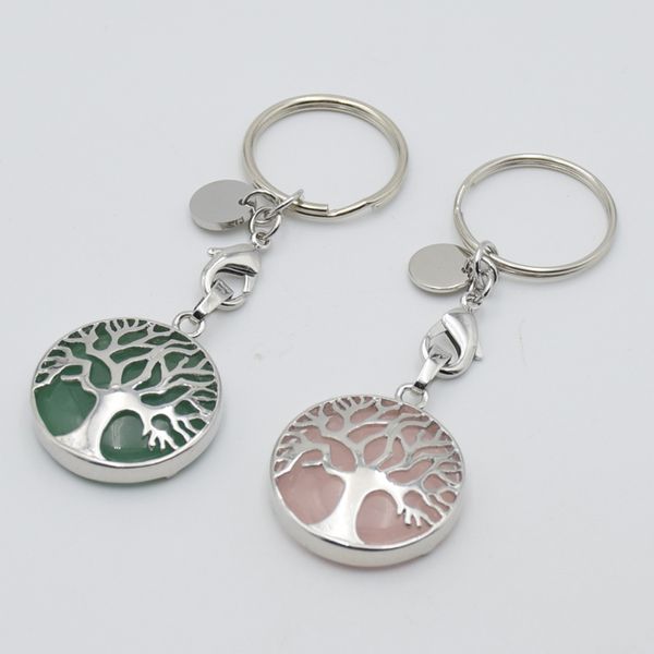 natural glass crystal stone key ring tree of life pendant handmade keychains key holder for women girl car bags accessories, Slivery;golden
natural glass crystal stone key ring tree of life pendant handmade keychains key holder for women girl car bags accessories, Slivery;golden
