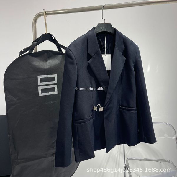 women's suits & blazers autumn and winter season gv suit metal side waist buckle men's women's leisure simple silhouette loos, White;black
women's suits & blazers autumn and winter season gv suit metal side waist buckle men's women's leisure simple silhouette loos, White;black