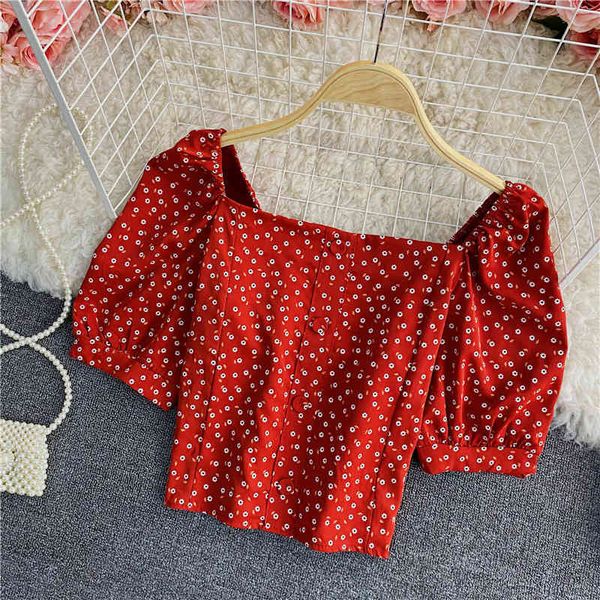 women's blouses shirts summer french square collar floral bubble sleeve slim fit short pullover shirt women 1n59, White
women's blouses shirts summer french square collar floral bubble sleeve slim fit short pullover shirt women 1n59, White