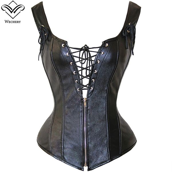 wechery steampunk corset hollow out punk women corsets lace up zip vintage posture party waist trainer gorset bustiers 220524
wechery steampunk corset hollow out punk women corsets lace up zip vintage posture party waist trainer gorset bustiers 220524