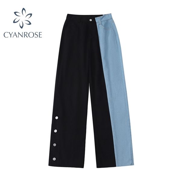 fashion jeans women korean autumn all-match loose fashion harajuku womens chic casual high waist wide leg denim trousers 210302, Blue
fashion jeans women korean autumn all-match loose fashion harajuku womens chic casual high waist wide leg denim trousers 210302, Blue