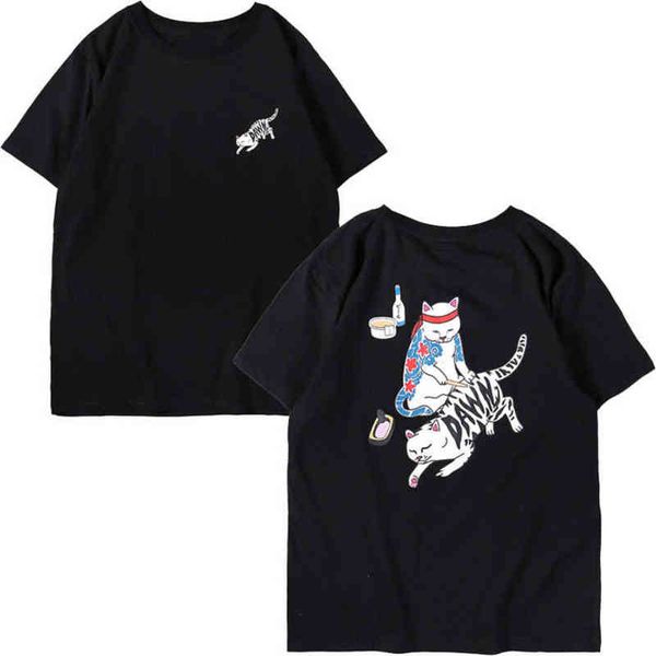 american classic fashion brand ripndip mens t shirts designer animal cat t-shirts couple minority women tshirt oversize tees summer short s, White;black
american classic fashion brand ripndip mens t shirts designer animal cat t-shirts couple minority women tshirt oversize tees summer short s, White;black