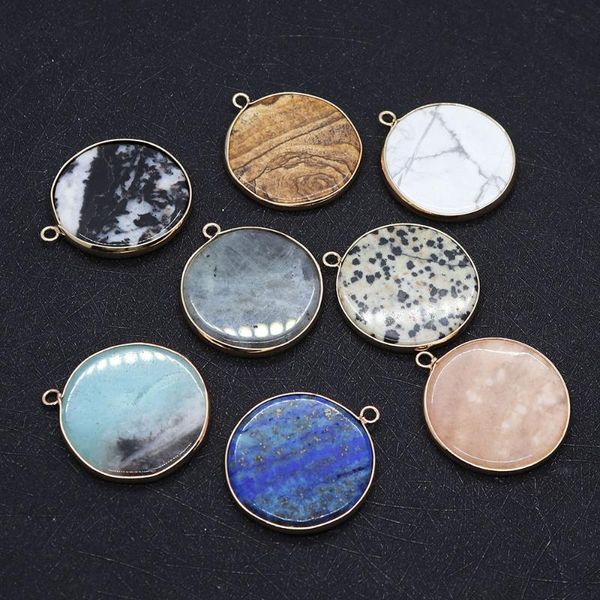 pendant necklaces natural stone 30mm round for women reiki tiger eye quartz rose agate diy necklace accessories or jewelry making, Silver
pendant necklaces natural stone 30mm round for women reiki tiger eye quartz rose agate diy necklace accessories or jewelry making, Silver