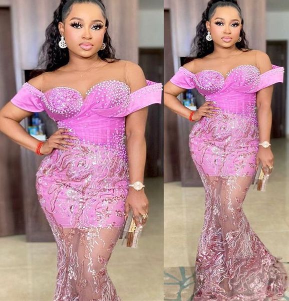 2022 plus size arabic aso ebi luxurious mermaid prom dresses sheer neck evening formal party second reception birthday engagement gowns dres, Black
2022 plus size arabic aso ebi luxurious mermaid prom dresses sheer neck evening formal party second reception birthday engagement gowns dres, Black