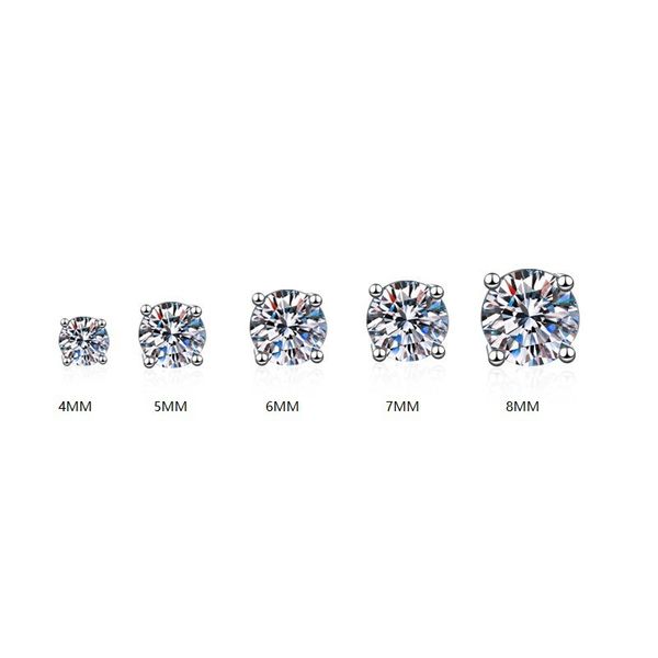 925 silver plated classic four claw earrings charms feminine korean fashion zircon versatile elegant, Golden
925 silver plated classic four claw earrings charms feminine korean fashion zircon versatile elegant, Golden