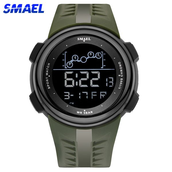 smael brand military digital men watch 50m waterproof wristwatch fashion sport led quartz clock male watches relogio masculino, Silver
smael brand military digital men watch 50m waterproof wristwatch fashion sport led quartz clock male watches relogio masculino, Silver