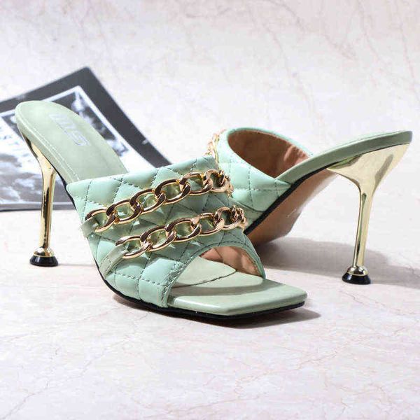 2021 women slippers 9.5cm high heels sandals shoes female summer ladies slipper slides mules outdoor casual footwear 220610, Black
2021 women slippers 9.5cm high heels sandals shoes female summer ladies slipper slides mules outdoor casual footwear 220610, Black