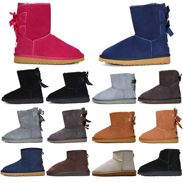 women designer boots classic snow booties ankle short boot fashion ladies girls winter shoes triple black blue pink grey
women designer boots classic snow booties ankle short boot fashion ladies girls winter shoes triple black blue pink grey