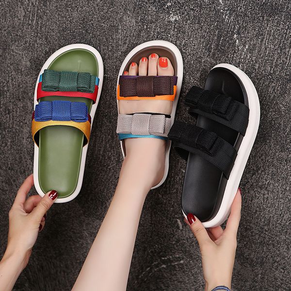 slippers designer large size cool slippers for women to wear out 2020 summer new net red fashion color matching casual bow womenzkf1, Black
slippers designer large size cool slippers for women to wear out 2020 summer new net red fashion color matching casual bow womenzkf1, Black