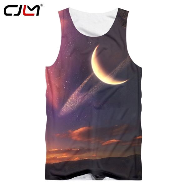 cjlm arrivals colored moon tank 3d starry sky man vest full printed mens tank220623, White;black
cjlm arrivals colored moon tank 3d starry sky man vest full printed mens tank220623, White;black