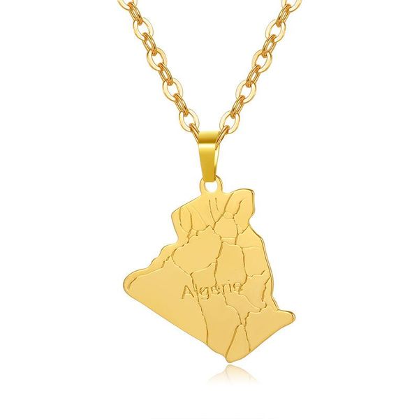 pendant necklaces stainless steel africa algeria map necklace man choker chain women jewelry making supplies gold with for men, Silver
pendant necklaces stainless steel africa algeria map necklace man choker chain women jewelry making supplies gold with for men, Silver