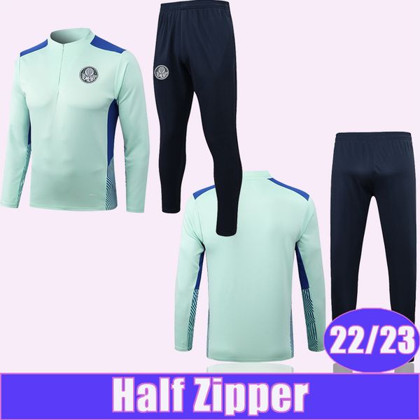 2223 palmeiras r.veiga kit suit soccer jerseys training wear breno lopes atuesta ze rafael danilo half zip tracksuit football shirts, Black
2223 palmeiras r.veiga kit suit soccer jerseys training wear breno lopes atuesta ze rafael danilo half zip tracksuit football shirts, Black