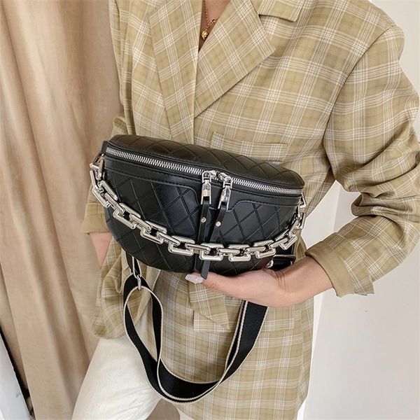 fashion chest bag for women pu waist bag luxury chain messenger bag female fanny pack designer handbag waist pack 220513
fashion chest bag for women pu waist bag luxury chain messenger bag female fanny pack designer handbag waist pack 220513