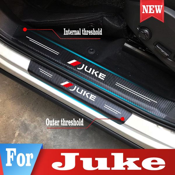 car threshold door sill protector stickers scuff plate guard pedal cover decor for nissan juke car styling accessories
car threshold door sill protector stickers scuff plate guard pedal cover decor for nissan juke car styling accessories