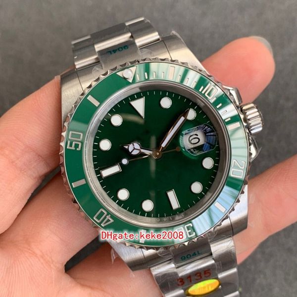 2 colors zf 116610 super version men watch 40mm ceramic bezel waterproof stainless 904l black green sapphire cal.3135 movement automatic men, Slivery;brown
2 colors zf 116610 super version men watch 40mm ceramic bezel waterproof stainless 904l black green sapphire cal.3135 movement automatic men, Slivery;brown
