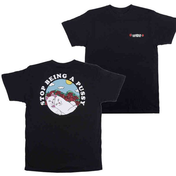 fashion mens brand ripndip t shirts designer classic naughty cat t-shirt couple tees luxury women summer street hip hop short sleeve tshirt, White;black
fashion mens brand ripndip t shirts designer classic naughty cat t-shirt couple tees luxury women summer street hip hop short sleeve tshirt, White;black
