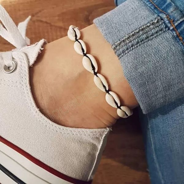 bohemian shell anklets for women beach barefoot bracelet ankle on leg ankle strap foot jewelry beads accessories, Red;blue
bohemian shell anklets for women beach barefoot bracelet ankle on leg ankle strap foot jewelry beads accessories, Red;blue