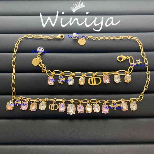 necklace new letter diamond color matching tassel sweater chain bracelet women's fashion jewelry, Silver
necklace new letter diamond color matching tassel sweater chain bracelet women's fashion jewelry, Silver