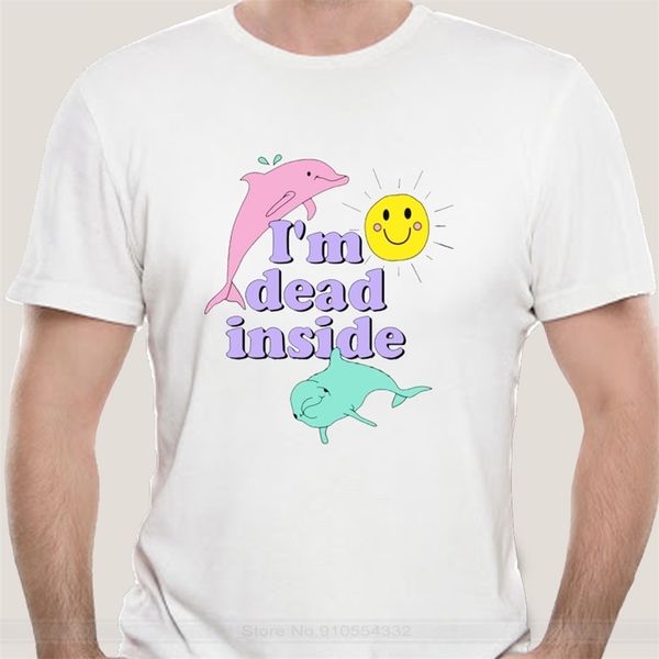 dolphin im dead inside sunshine t-shirt fashion t-sdhirt men cotton brand teeshirt 220420, White;black
dolphin im dead inside sunshine t-shirt fashion t-sdhirt men cotton brand teeshirt 220420, White;black