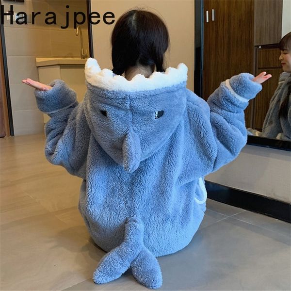 harajpee women pajamas winter japanese sweet temperament kawaii style cute cartoon shark hooded coral velvet home wear suit 220329, Black;red
harajpee women pajamas winter japanese sweet temperament kawaii style cute cartoon shark hooded coral velvet home wear suit 220329, Black;red