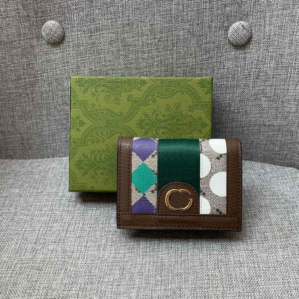 chic leather money clips patchwork striped canvas wallets diamond round pattern purses short men women wallet with box, Black
chic leather money clips patchwork striped canvas wallets diamond round pattern purses short men women wallet with box, Black