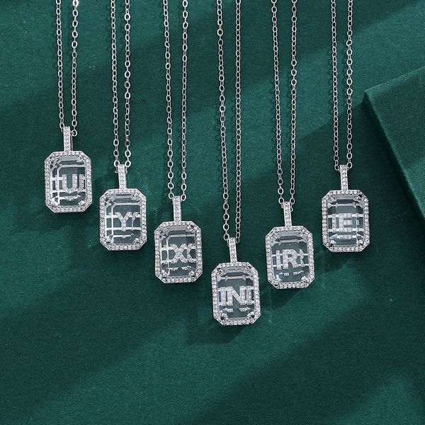tiktok sell letter pendant simple fashion jewelry 925 sterling silver pave white sapphire cz diamond gemstones party perfume bottle clavicle
tiktok sell letter pendant simple fashion jewelry 925 sterling silver pave white sapphire cz diamond gemstones party perfume bottle clavicle