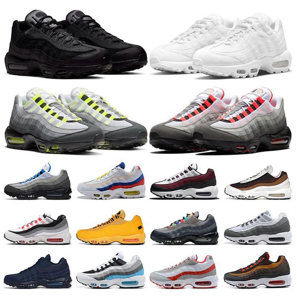 running shoes for men 95s airmax 95 triple black white neon crystal blue solar red obsidian bordeaux smoke grey women outdoor sports trainer, White;red
running shoes for men 95s airmax 95 triple black white neon crystal blue solar red obsidian bordeaux smoke grey women outdoor sports trainer, White;red