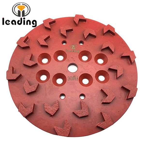 10 inch concrete grinding plate with 20 arrow segments
10 inch concrete grinding plate with 20 arrow segments