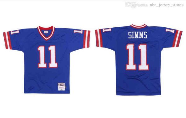 stitched football jersey 11 phil simms 1986 mitchell & ness retro rugby jerseys, Black
stitched football jersey 11 phil simms 1986 mitchell & ness retro rugby jerseys, Black