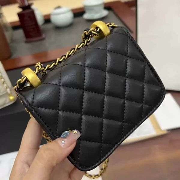 aged mini pochette bags designer womens genuine leather crossbody bag gold-tone metal chain double small golden balls sacoche handbag flap s
aged mini pochette bags designer womens genuine leather crossbody bag gold-tone metal chain double small golden balls sacoche handbag flap s
