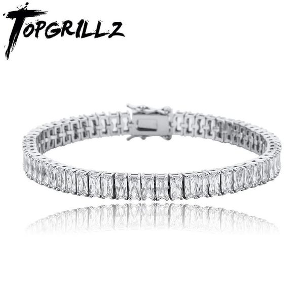 rillz 2020 new baguette 8mm tennis chain bracelet iced out cubic zirconia hip hop fashion charm jewelry gift x050280m, Golden;silver
rillz 2020 new baguette 8mm tennis chain bracelet iced out cubic zirconia hip hop fashion charm jewelry gift x050280m, Golden;silver