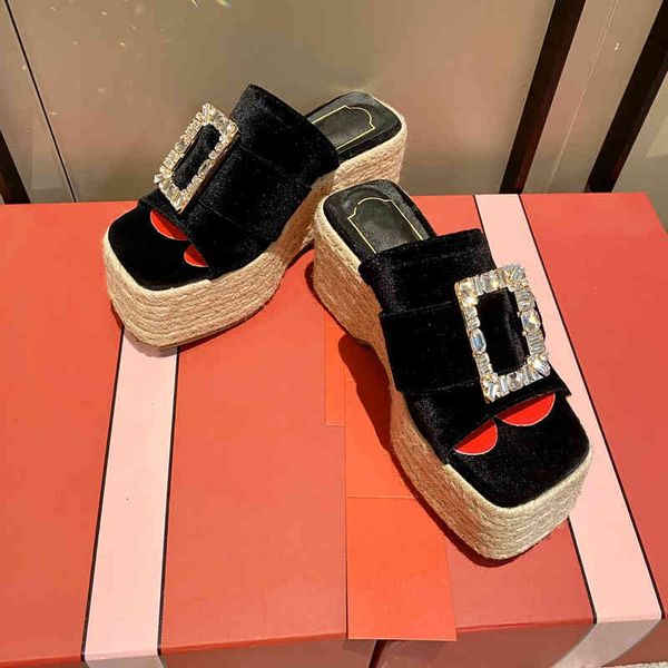dress shoes women shoes flannel espadrilles crystal platform slippers wedges open-toes super high heel designer slides, Black
dress shoes women shoes flannel espadrilles crystal platform slippers wedges open-toes super high heel designer slides, Black