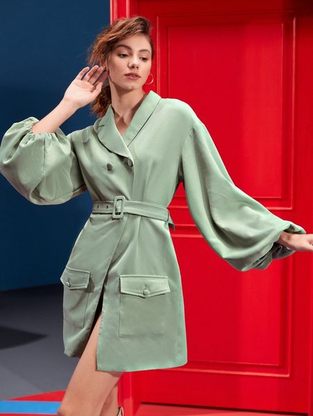 x reema turki lantern sleeve flap pocket asymmetrical neck belted dress b8cw#, Black;gray
x reema turki lantern sleeve flap pocket asymmetrical neck belted dress b8cw#, Black;gray